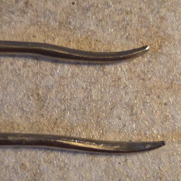 4 Nut Picks Silver-Tone Replacements Vintage - Picture 3 of 5